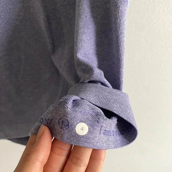 LULULEMON Purple Swiftly Tech Racerback Tank Top Size 4 - Picture 6 of 7